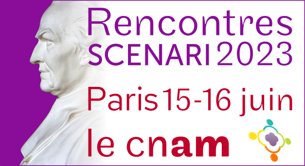 🔥 Les inscriptions aux #RencontresScenari2023 sont ouvertes !

🌐 Ça se passe les 15 &amp; 16 juin au Cnam (<a href="/LeCnam/">Le Cnam</a>) à #Paris.

➡️ scenari.org/rencontres2023

😎 Tarifs préférentiels pour toute inscription avant le 16 mai. N’attendez pas !
