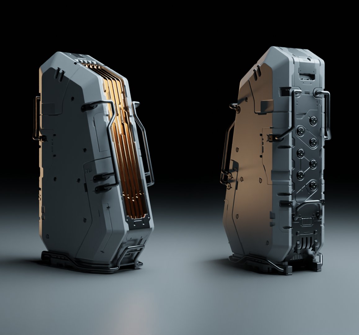 JohnKazArt's tweet image. Coming back to this #b3d doodle to finish it properly this time🙌

Modelling nearly done, feels good to texture something again🙏

#hardops #boxcutter #hardsurface