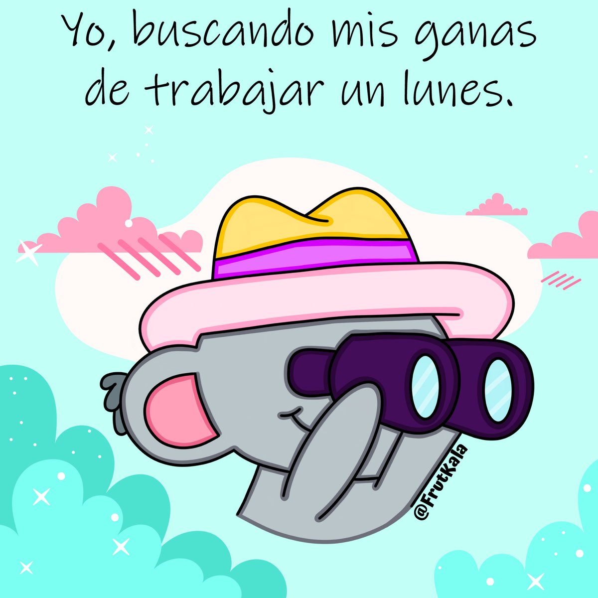 FrutkalaStore's tweet photo. 🤣AYUDA, NO ENCUENTRO MIS GANAS DE TRABAJAR🤣
.
.
.
.
.
#FrutKala #frutkalastore #ILlustrators #IllustrationArt #Ilustraciones #Dibujar #PelaElDiente #Humor #Risas #fyp #viral #Lunes #Buscando https://t.co/HTAUxUNT1X