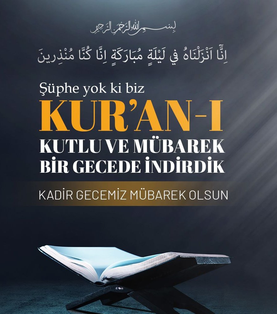 OnderKonya's tweet photo. Bin aydan daha hayırlı olan Kadir Gecemiz mübarek olsun. 
🔸Dualarda buluşalım inşallah. 🤲🏻
#FıtırAyıRamazan 
#KadirGecesi
@onderihl @aceylantr @arifbagci @acigdem84 @mesutaygul74 @rubekay @ahmeterol4242 @sureklibayram @hasanaslan83 @EsitSuleyman @KurarErtan @ahmethp @Adbbulut https://t.co/Uy9Zoji6iX