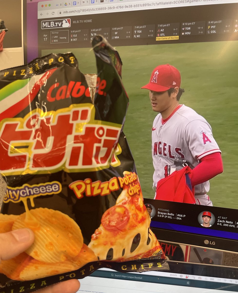 michaelsclair's tweet photo. I promised @hisashiy that I wouldn’t eat these until Ohtani was in NYC. But since he’s not pitching against the Yankees this week, I figured breaking the rules on Patriot’s Day is ok. https://t.co/fNg95zBDUD
