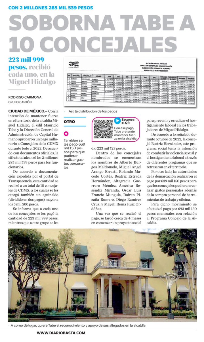 LaNetaPolanco's tweet photo. Con razón mis concejales le pasan todo al alcalde
A ver que onda con esto concejales
Los vecinos queremos respuesta
@aburgoam @AmericaConcejal @mikeerrasti @DrRolandoCortes @ConcejalHdz #AltagraciaGuerrero @oscarmunguiaf @DairenPR #DiegoRamirez @MayeliRuizO https://t.co/uzScqkP4Qm