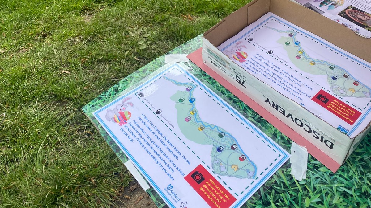 A whopping success last Friday at the Easter Bunny Challenge at <a href="/VictoriaParkABC/">Victoria Park Ashford</a> with 500 participants completing the wildlife trail. Children learned about the animals living in the chalk stream on the banks of the River Stour and earned some chocolate prizes! #britishwildlife