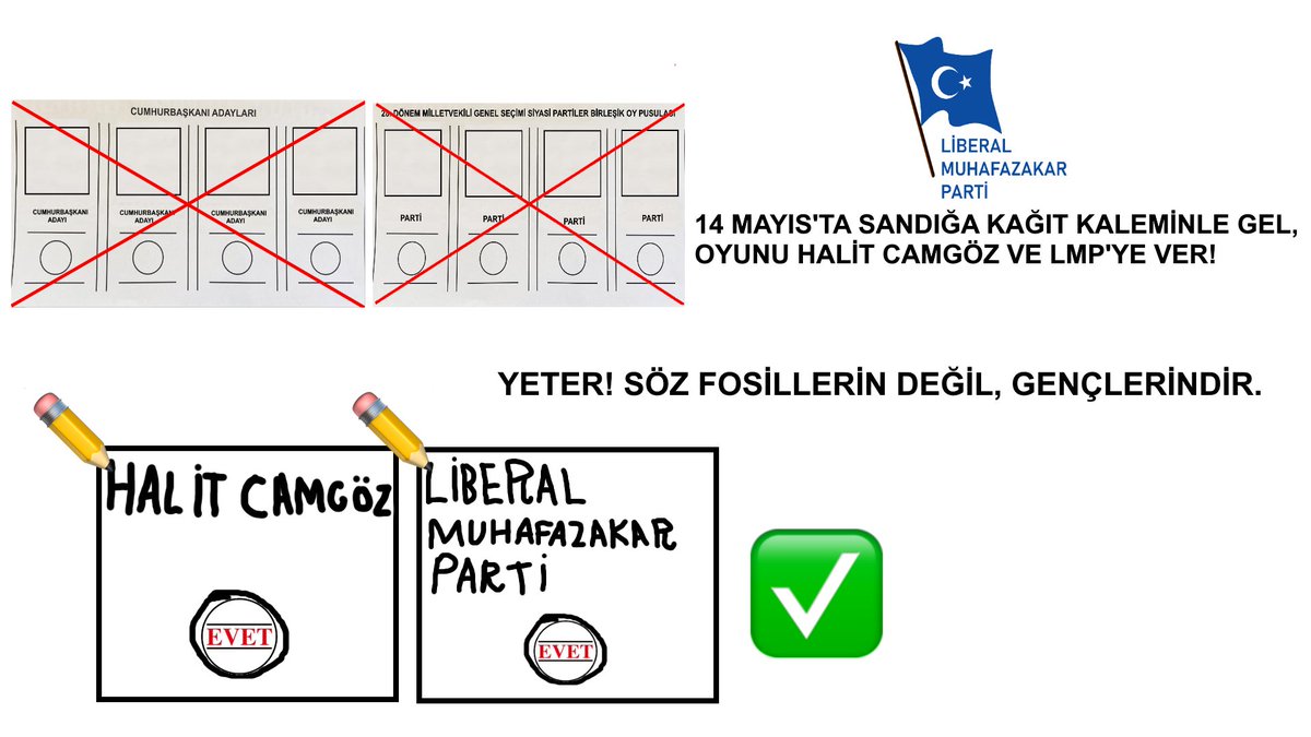 Yeter! Söz fosillerin değil, gençlerindir...