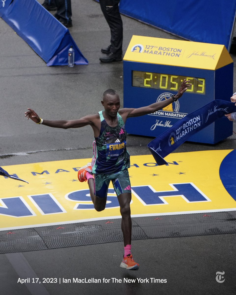 The New York Times on Twitter "Evans Chebet of Kenya, the defending