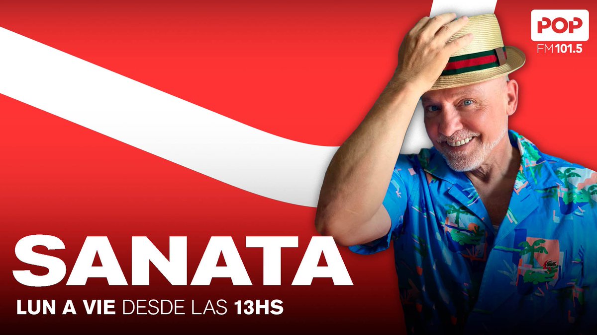 Pop Radio 101.5 FM on Twitter "AIRE Ya comenzó Sanata junto a Ronnie Arias ¡y un gran equipo
