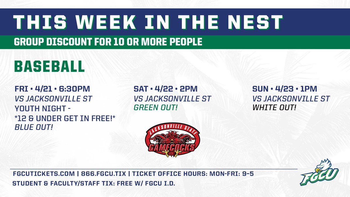 FGCU Ticket Office tweet media