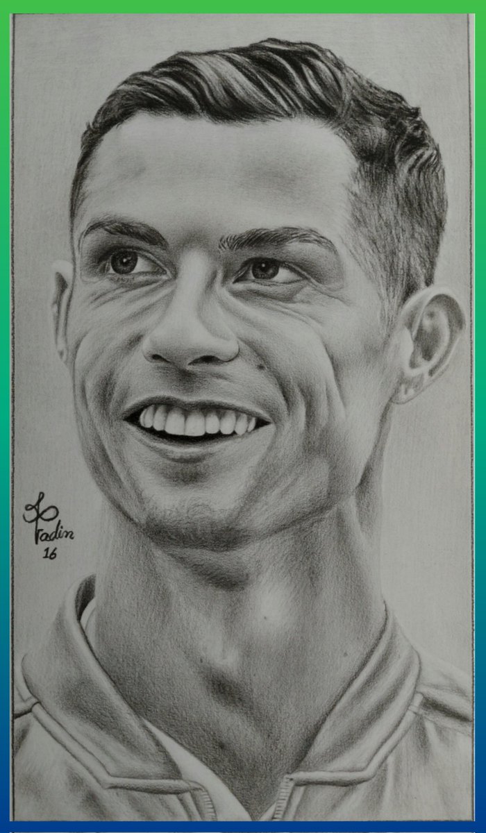 🔴Football legend🔴
❤Cr7❤ 
 The undisputed king of the green rectangle. If it is your favorite athlete, please like it. opensea.io/assets/matic/0… via <a href="/opensea/">OpenSea</a> #cr7 #ronaldo #football #nfts #nftart #nftcollector #nftartist #art #radinart 
#drawing #painting #pencilsketching