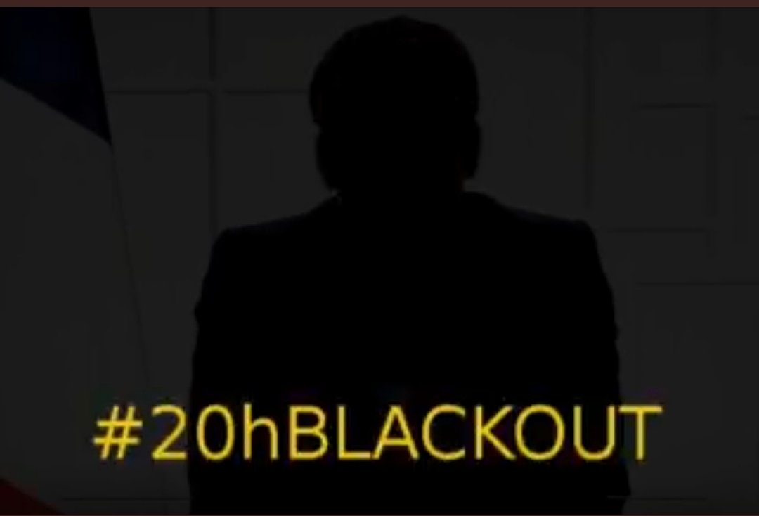 Fgj_IdF's tweet photo. Ce soir, c'est #BlackOut20h ! 
Il faut sortir de chez soi (pour celles et ceux qui le peuvent) et taper dans une casserole pour couvrir le son de la voix de #Macron. Son discours, on s'en fout !
#nonalareformedesretraites 
#Macron20h 
#MacronDemission https://t.co/MuwgfX4e4X