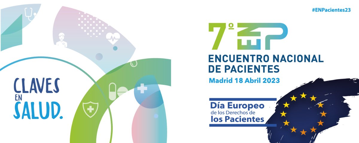 🙌 7º #ENPacientes23

Mañana a las 9:30 h. comienza el "7° Encuentro Nacional de Pacientes. Claves en Salud." organizado por el Foro Español de Pacientes.

Puedes seguir la retrasmisión en streaming a través de nuestro canal de YouTube:

👉youtube.com/live/LShtwrZH1…