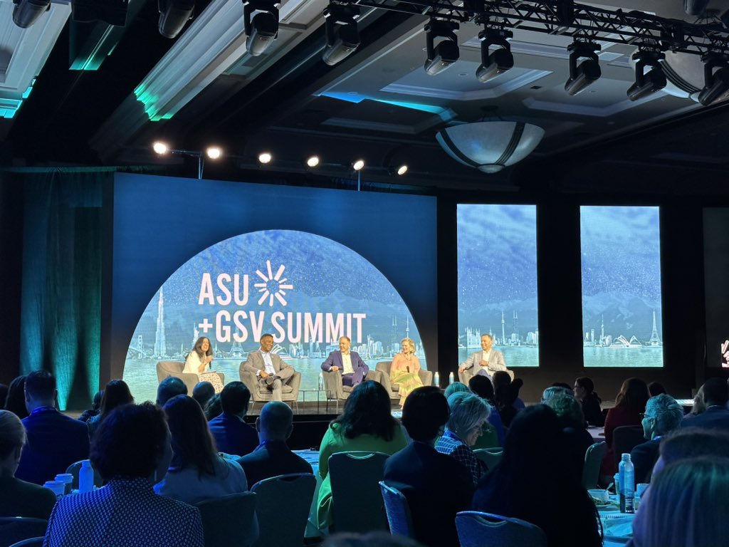 Josh Culwell-Block (@jculwellblock) on Twitter photo Opening session of <a href="/asugsvsummit/">ASU+GSV</a> Opening session of <a href="/asugsvsummit/">ASU+GSV</a>