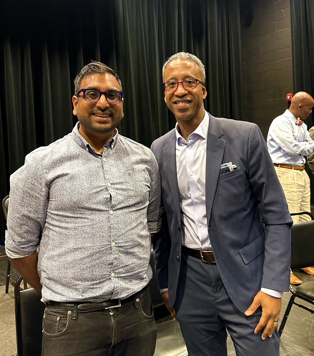 Today I told @kenyanmcduffie just how much @WeAreDCAction supports fully funding #BabyBonds in this year’s District budget. I was also happy to hear he thinks fully funding #PayEquityFund is in principle the right thing to do, even if he’s struggling w/ tough decisions. #Under3DC