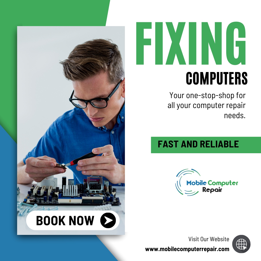 MobileCompute11's tweet image. 💻🔧 Say goodbye to computer problems! 

Our fast and reliable repair services have got you covered. 

#MobileComputerRepair #ComputerFix #TechSupport