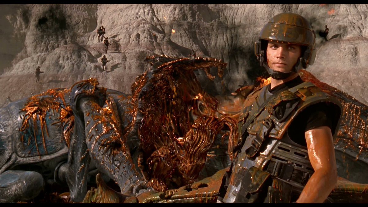 SonyCharactersF's tweet photo. The Sony Character of the Day is:
John D. "Johnny" Rico
From: Starship Troopers
#SonyCharacteroftheDay #StarshipTroopers #TriStarPictures #Stage6 #Stage6Films #SonyPicturesJapan #RobertAHeinlein #SolaDigitalArts https://t.co/LyTCPEBnWp