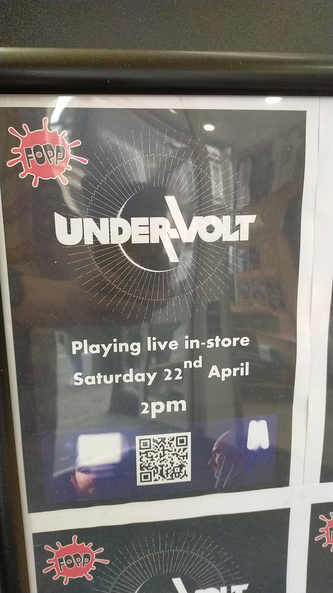 Don't forget this Saturday!! @Undervolt_Band will be playing in store @ 2pm!
Come along for some live music!