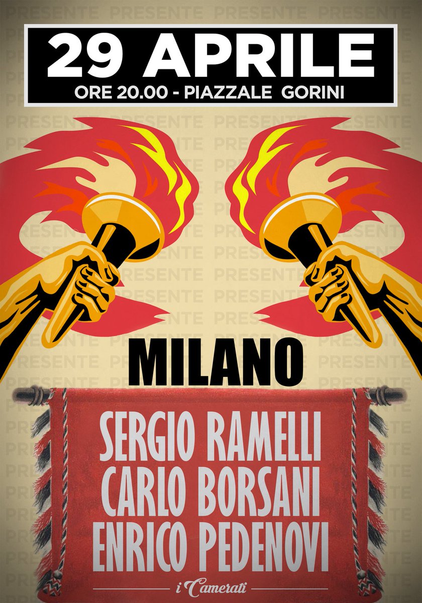 federazione_it's tweet photo. Noi non dimentichiamo. 
A Carlo, Enrico e Sergio! https://t.co/GkCfnmsHGb