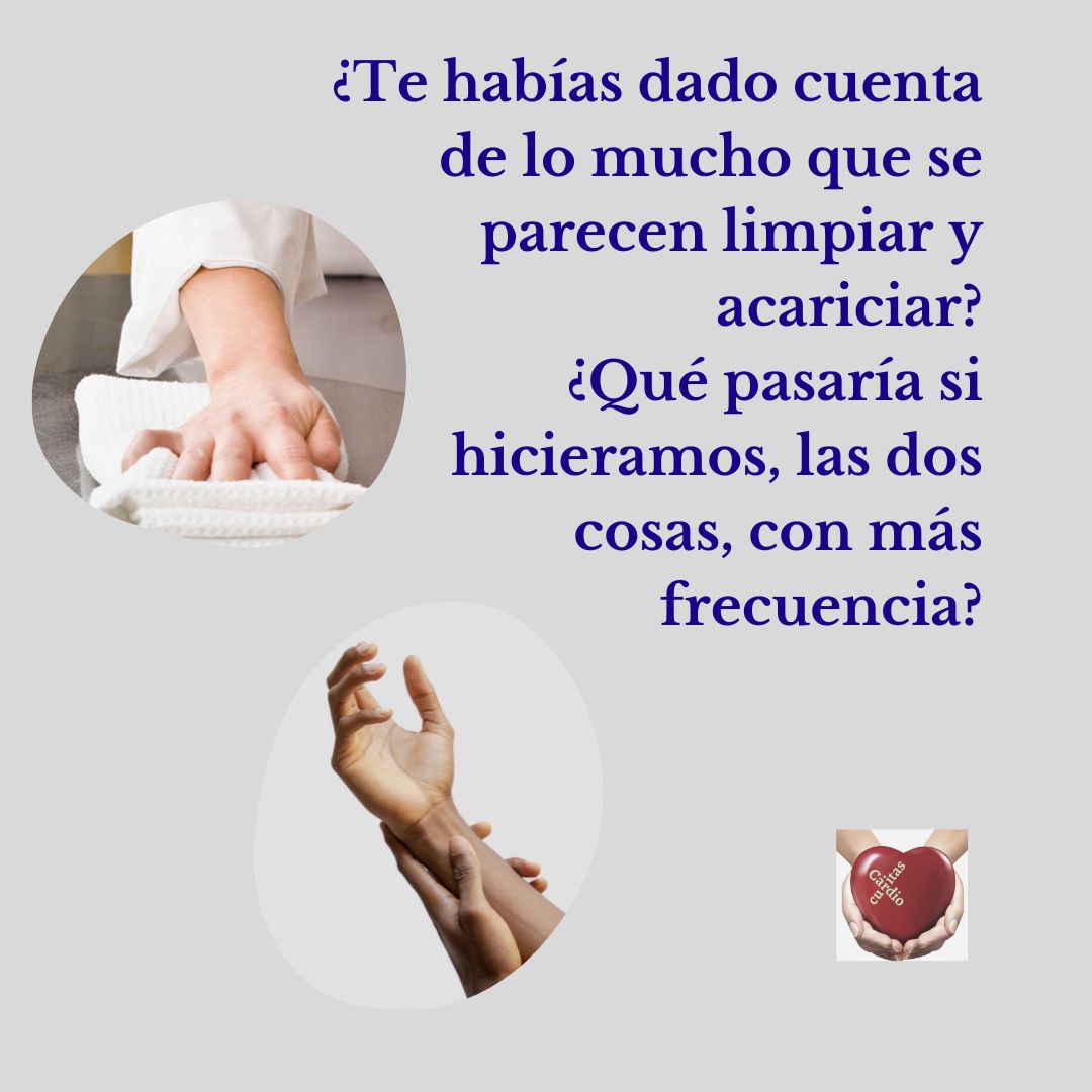 cardiocuritas's tweet photo. ¿Te habías dado cuenta de lo mucho que se parecen acariciar y limpiar? ¿Que te parecería si hiciéramos, las cosas, con más frecuencia?
#Limpieza #Caricias #Amor #DesarrolloPeronal #AmorPropio #Psicología https://t.co/h3rHuB9STf