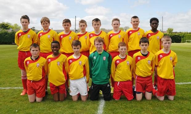 Festy Ebosele lining out for Moyne Rangers U13s (Enniscorthy, Wexford) back in 2015, last on the right back row. Festy now plies his trade in Serie A with Udinese but he hasn't forgotten his old club and now sponsors the Moyne Rangers U10 side. A lovely gesture, never forget