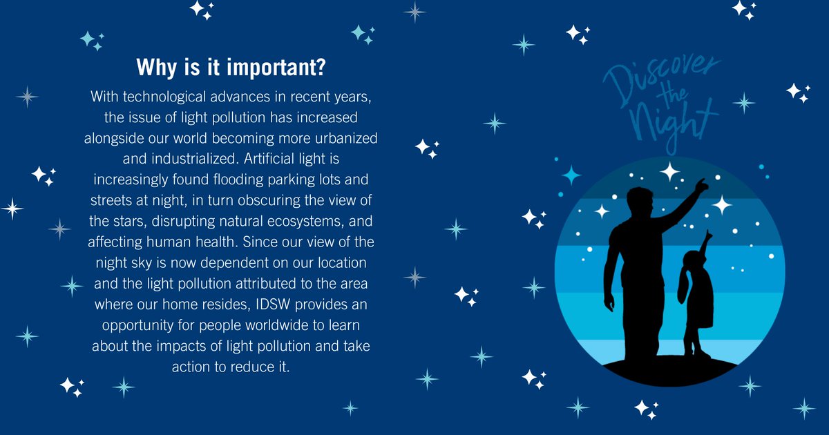 IDADarkSky's tweet image. Looking for information about International Dark Sky Week? Look no further! Check out our blog post for current information: ➡️  darksky.org/international-…