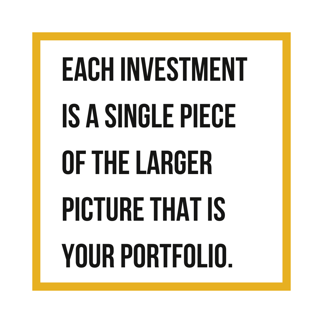 plan4freedom's tweet photo. Think of your investment portfolio like a puzzle. Every piece is there for a reason, but individually they're not much to look at. https://t.co/xCTYyYaclV