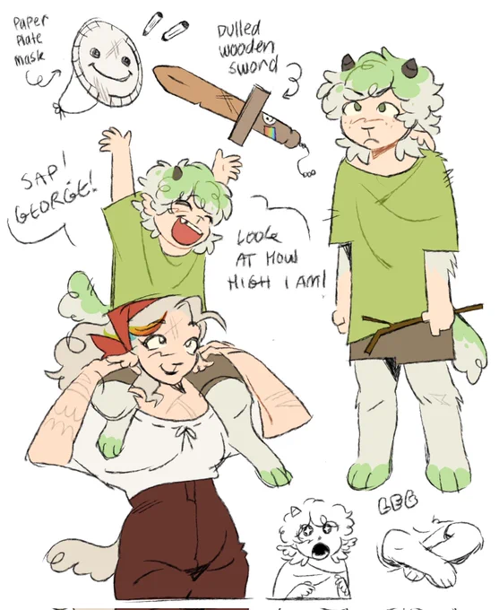 family doodle dump !!!!! more in replies ^_^ #dreamfanart #dsmpfanart 