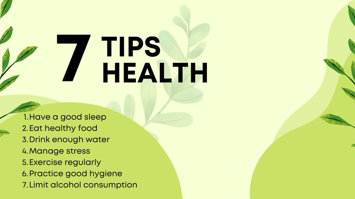 Feeling sluggish? Boost your well-being with these 7 simple health tips. #healthylifestyle #wellness