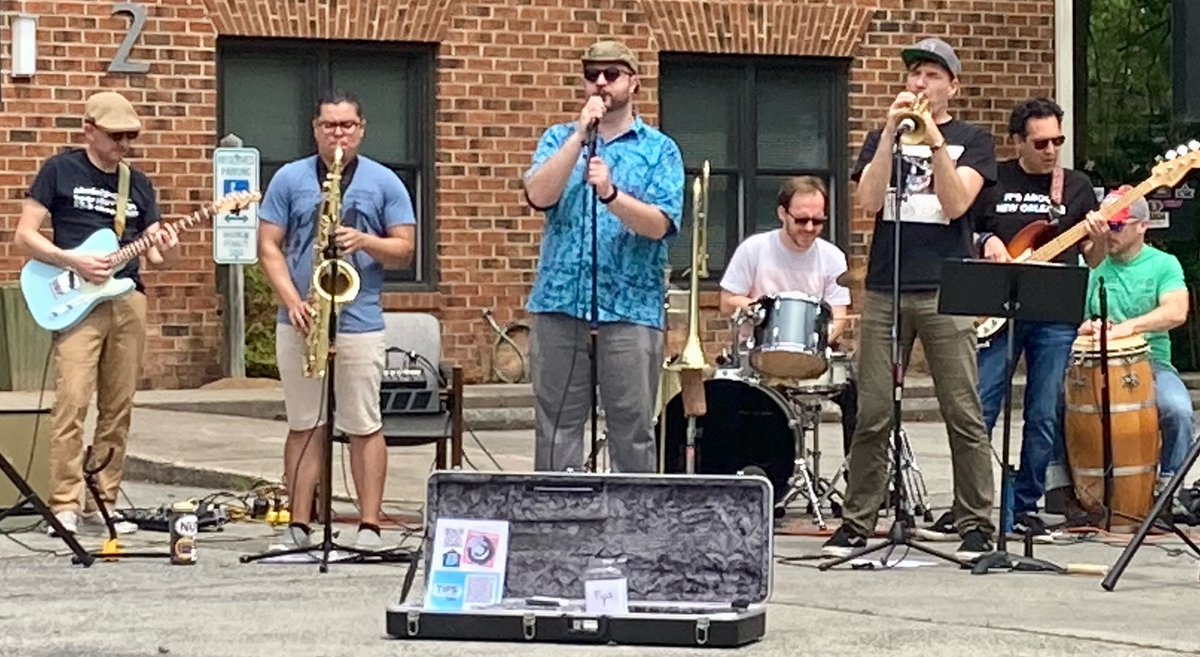 thanks #carrboro we had a great time playing the open streets festival see you next year!