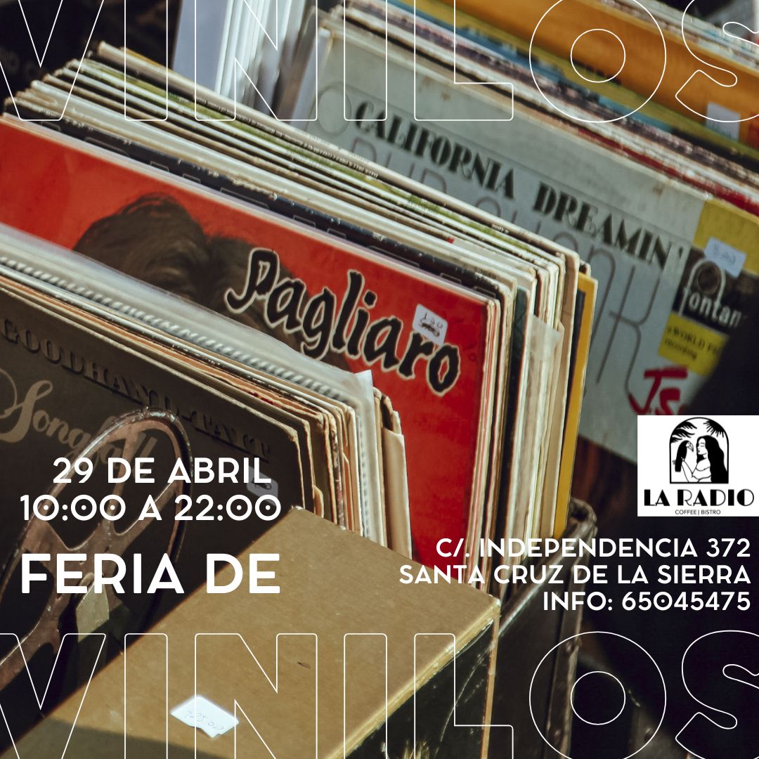 anntonio's tweet photo. ¡Atención #melómanos de Santa Cruz!
Se acerca la Feria de #DiscosdeVinilo en la ciudad y no puedes perdértela. Si eres un apasionado por la música en formato analógico, esta feria es para vos. https://t.co/i7cecFWIgM