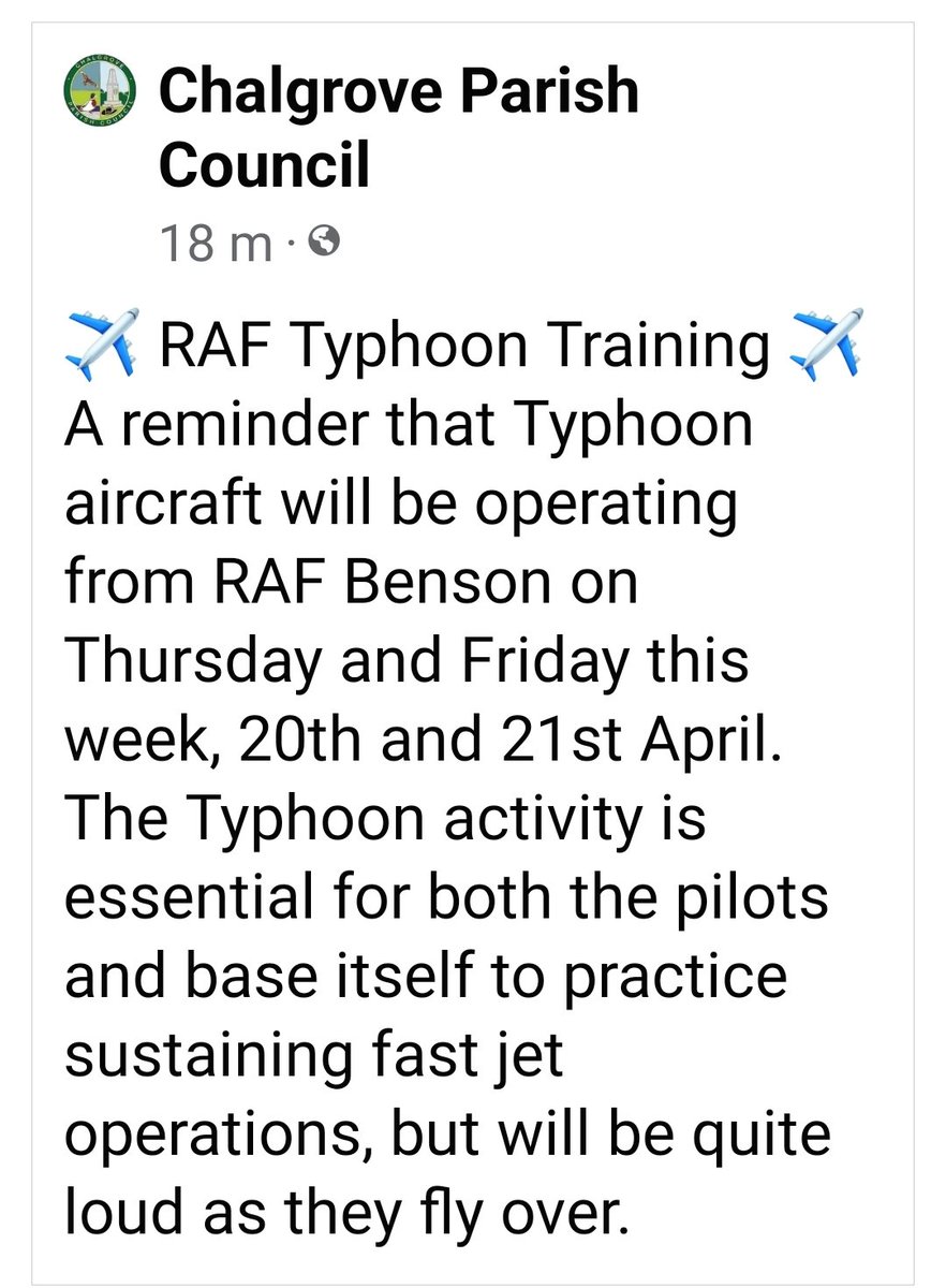 leepiper66's tweet image. Well, Thursday/Friday will be a fascinating day in my neck of the woods!!! Can't wait to see them #typhoonjets  #rafbenson #trainingflights