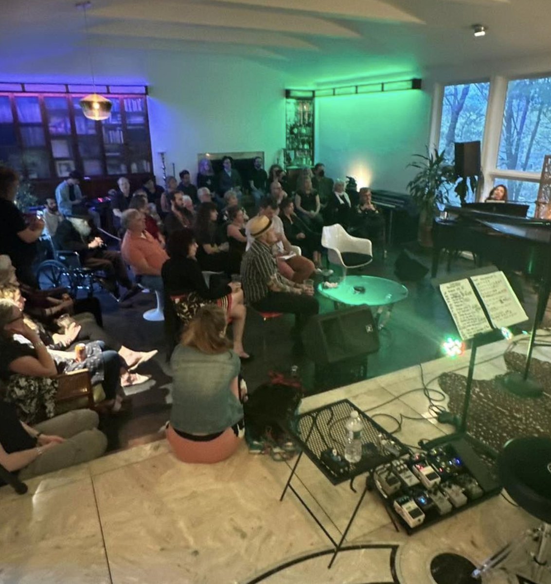 In great news, Garth Hudson performed last night. A house concert by Jerry Marotta (noted session drummer) featured Garth, Happy Traum, Sarah Perrotta, Freebo, Cindy Cashdollar and Alice Howe. 

(Thanks for the tip <a href="/EALallier/">Eric Lallier</a>)