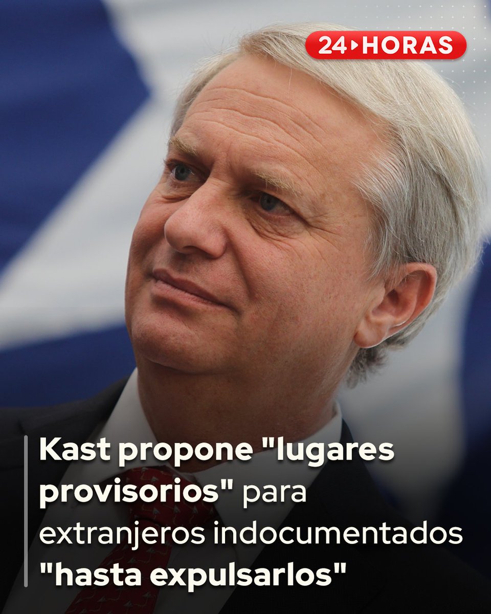 24HorasTVN's tweet photo. ⭕ El ex candidato @joseantoniokast  propuso imitar a las residencias sanitarias en pandemia, y entregó una serie de propuestas a La Moneda enmarcadas en el lema "Migración ilegal cero".

Detalles: https://t.co/Ocg63BJh0T https://t.co/0W1v1sXARH