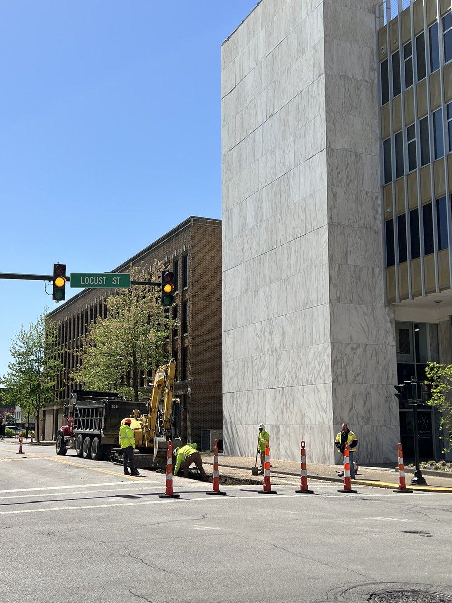 Downtown Evansville Indiana on Twitter "🚧 Traffic Alert 🚧 April 17