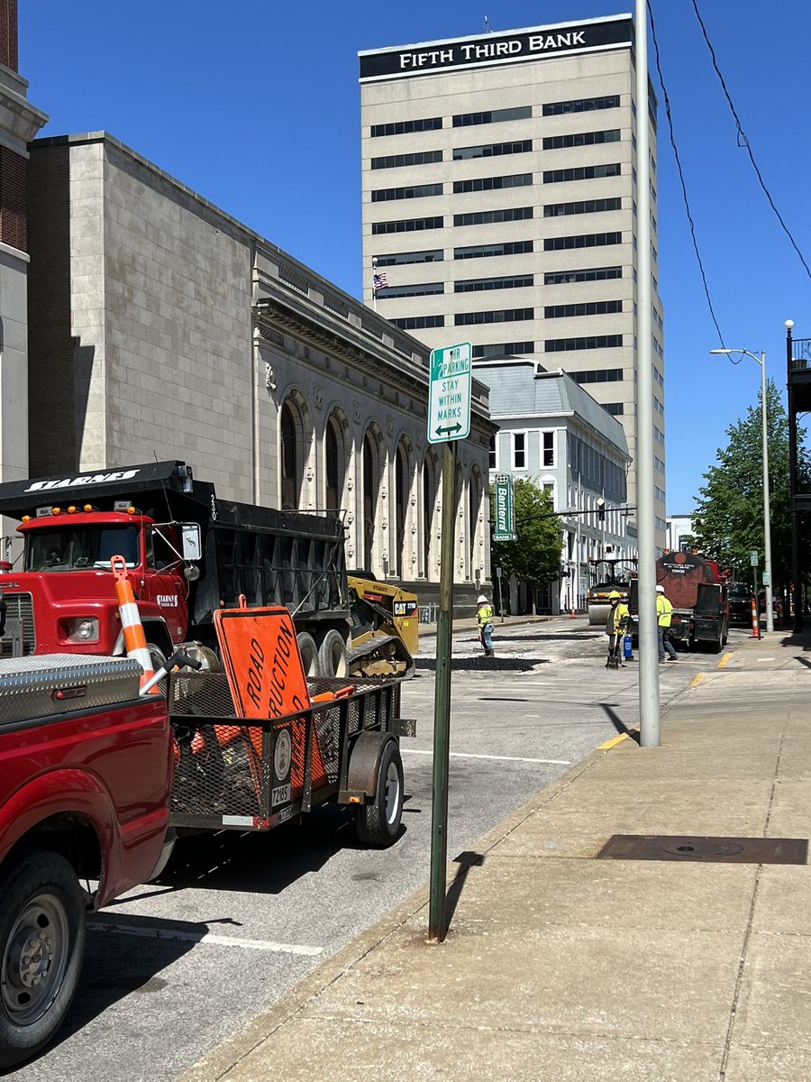 Downtown Evansville Indiana on Twitter "🚧 Traffic Alert 🚧 April 17