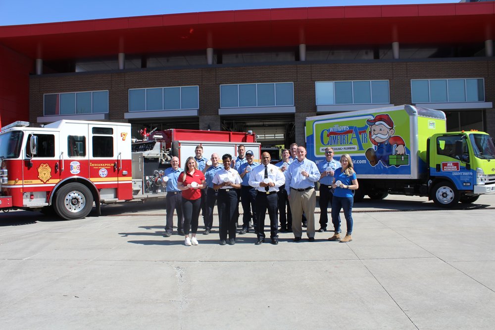 WCAIndy's tweet photo. Our team at Williams Comfort Air is thrilled to have had the opportunity to donate 475 First Alert CO detectors from @Resideo to the Indianapolis Fire Department @ifd_news! π π
See the full press release here! π https://t.co/iz5zkOvGD6
#MaxIFDPartnership #MaxCares https://t.co/zBUieRcgNf
