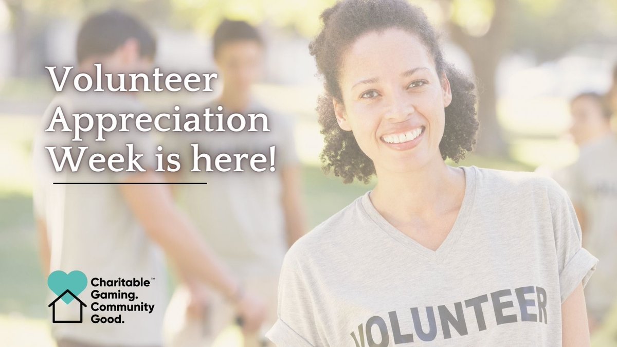 It's #VolunteerAppreciationWeek and we couldn't be more excited! 

Charitable Gaming, Community Good wouldn't be possible without the each and every volunteer that make it out to our centres, and support our charities. 

Let's hear it for the volunteers!

#cgamingcgood