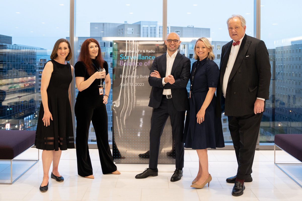 rwehrspann's tweet photo. A belated thank you to our Washington team for the hospitality -- and a reminder to watch @bloombergTV (at all times) and to sign up for the new @bsurveillance newsletter here: https://t.co/Vw2CFMENWL https://t.co/I7oXH0b2lT