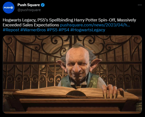 Hogwarts Legacy sells over 12 million copies in two weeks without