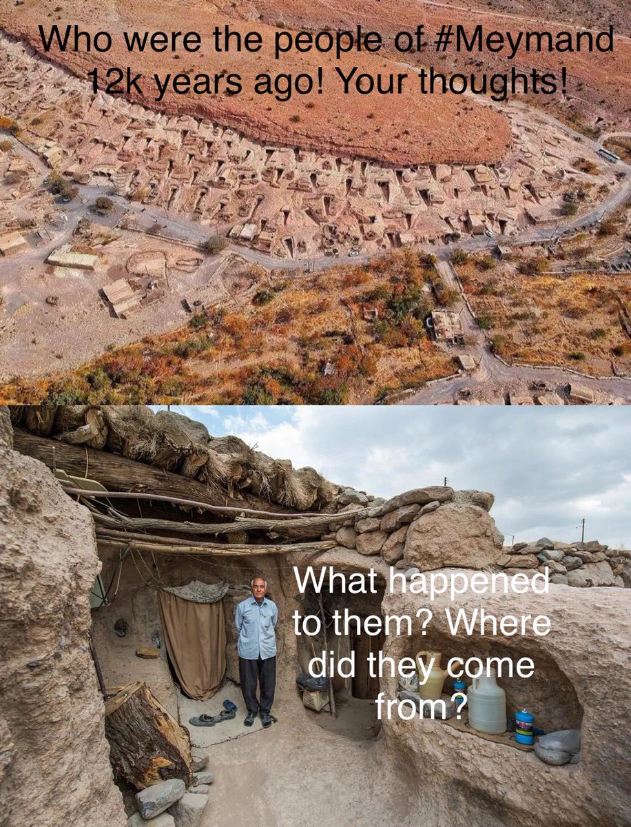 ancient_view's tweet photo. #Meymand is an ancient village which is located near Shahr-e Babak city in #Kerman Province, #Iran. Meymand is believed to be a primary human residence in the #Iranian #Plateau, dating back to 12,000 years ago. Who were the people of Meymand! Your thoughts! #Ancient #Mysteries! https://t.co/oYmZflCv2k