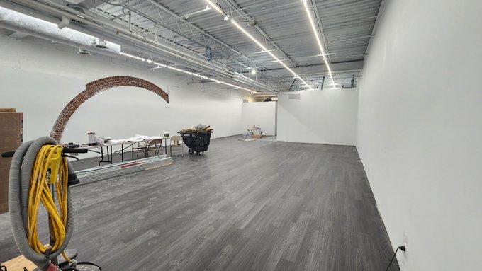 Wicked Eden update!  - The flooring is 60% done and now the last coat of paint starts.  - New bathroom