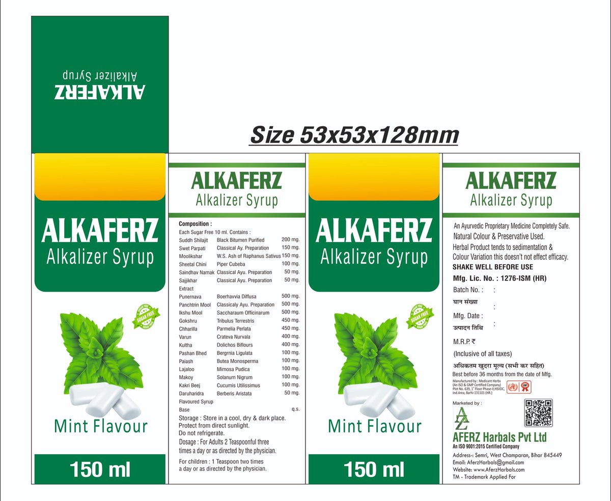 'Experience the Power of Nature with ALKAFERZ Sugar-Free Herbal Alkalizer Syrup'
 
#BalanceYourpH with #AlkaferzSugarFreeAlkalizer #HealthypHBalance #SugarFreeSyrup #Alkalizer #BalancedLifestyle #Alkaferz #AlkaferzAlkalizerSyrup #SugarFreeHealth #HealthyLifestyle #pHBalance