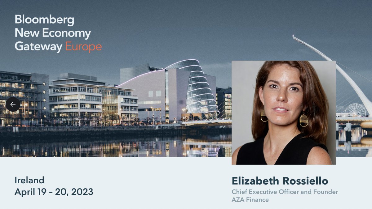 Elizabeth Rossiello (@e_rossiello) on Twitter photo Will be discussing The State of European Trade on Wednesday at <a href="/BBGNewEconomy/">Bloomberg New Economy</a> - especially how EUR volatility has affected digital remittances to Africa @aza_finance Will be discussing The State of European Trade on Wednesday at <a href="/BBGNewEconomy/">Bloomberg New Economy</a> - especially how EUR volatility has affected digital remittances to Africa @aza_finance