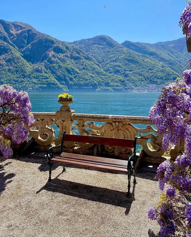 View to Lake Garda, Italy.