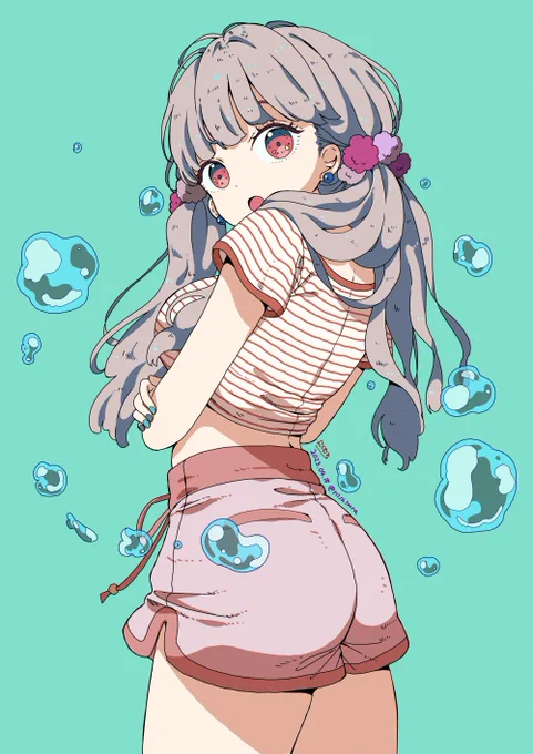 目、覚めた?  #Illustration #イラスト #創作