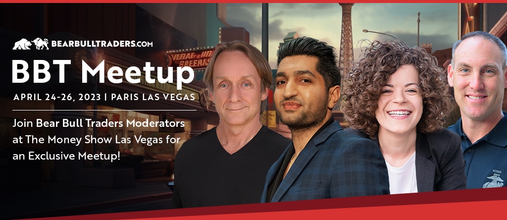 Join <a href="/Ardi_Aaziznia/">Ardi Aaziznia</a> <a href="/brian_pezim/">Brian Pezim</a> <a href="/marlowtrades/">Megan Marlow</a> <a href="/MikeB_BBT/">Mike B.</a> for an exclusive meetup at The Money Show Las Vegas!

Tuesday, April 25 · 5 - 7 pm PDT

Don't miss out on the chance to connect with fellow traders!

RSVP 👉 bit.ly/3zLhtU7