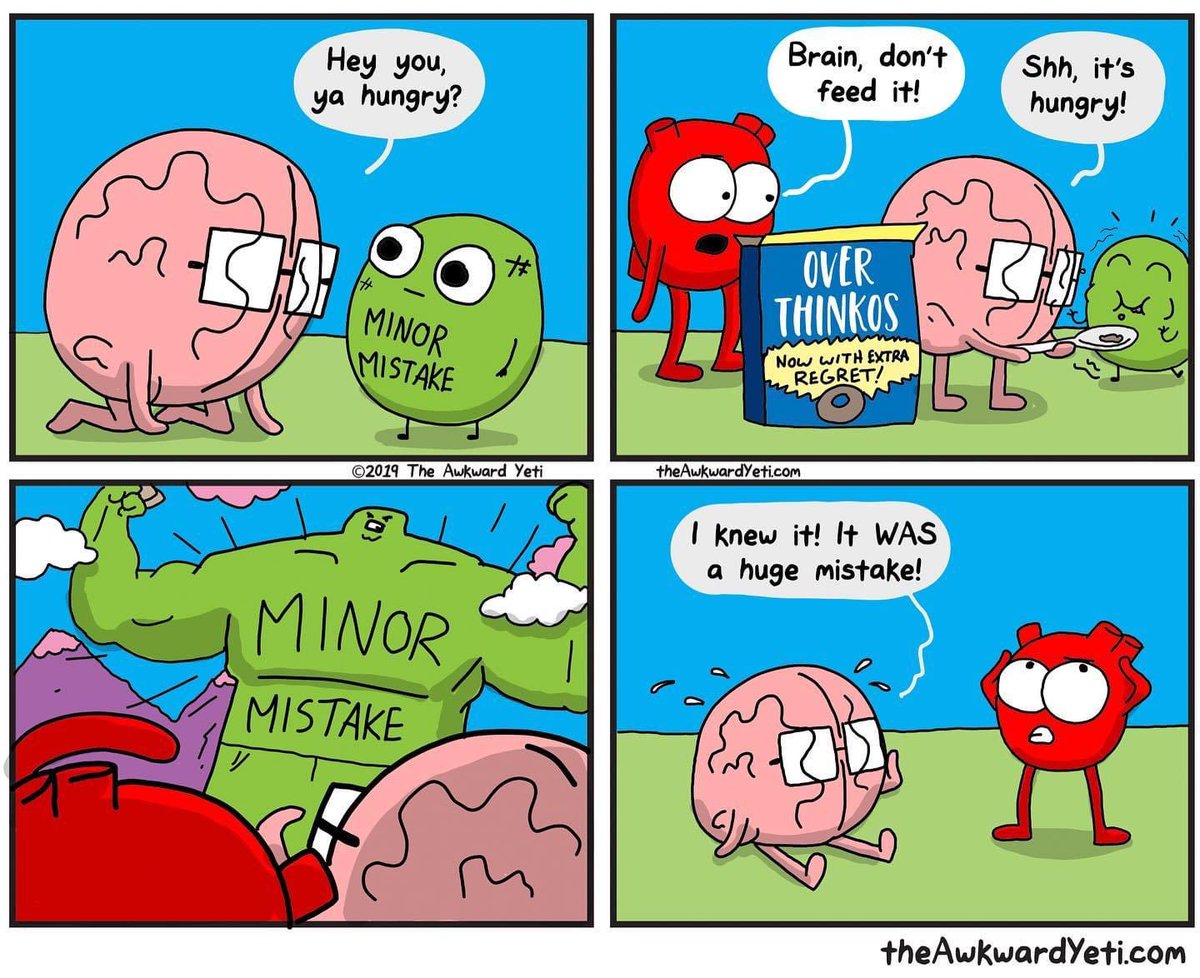 theawkwardyeti's tweet photo. Speaking of NOT making mistakes, DO visit https://t.co/BBaPc082mH for ways to support and read more comics! https://t.co/XYpZMysXDC