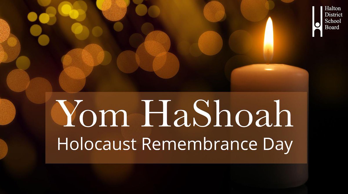 The HDSB recognizes Yom HaShoah (Holocaust Remembrance Day). On this day, we honour and remember the six million innocent lives lost during the Holocaust, and pay tribute to the survivors.