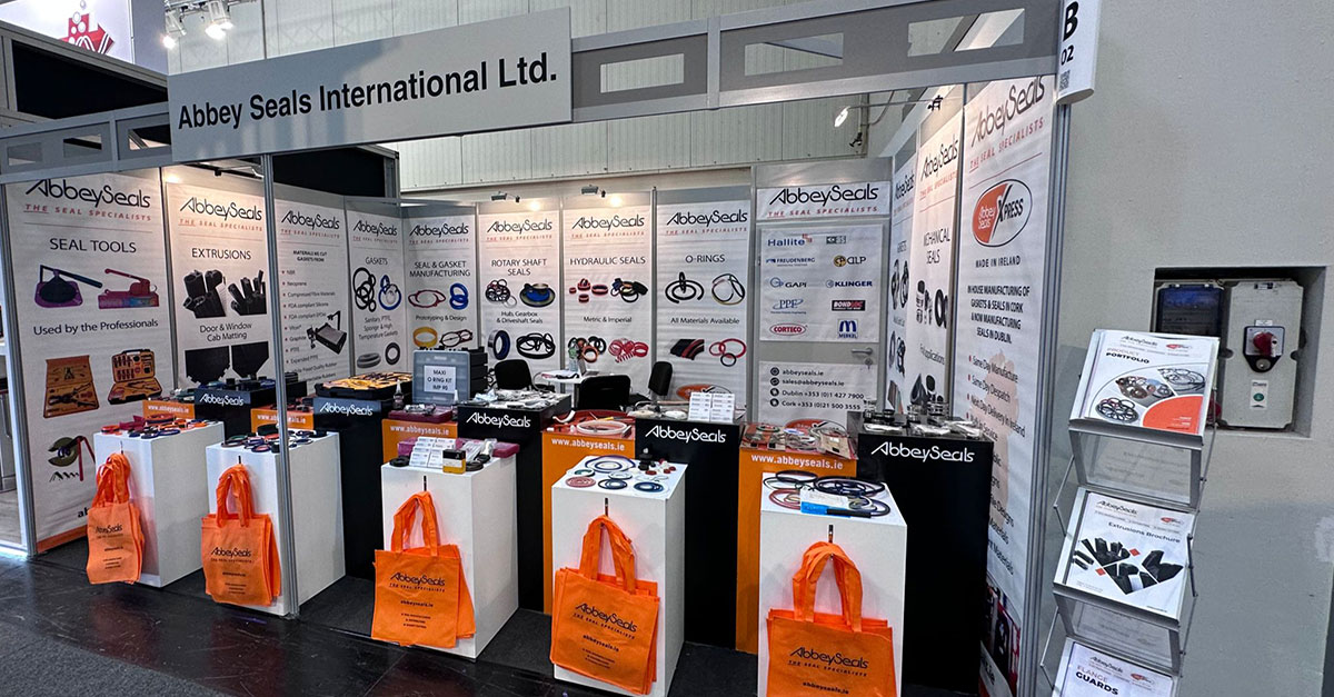 Guten Tag. We're exhibiting at Hannover Messe in Germany all this week. One of the largest trade fairs in Europe dedicated to industrial pioneers. See us in Hall 05 at Stand B02 #HM23 #HannoverMesse #abbeyseals #industrialseals #gaskets ☘️