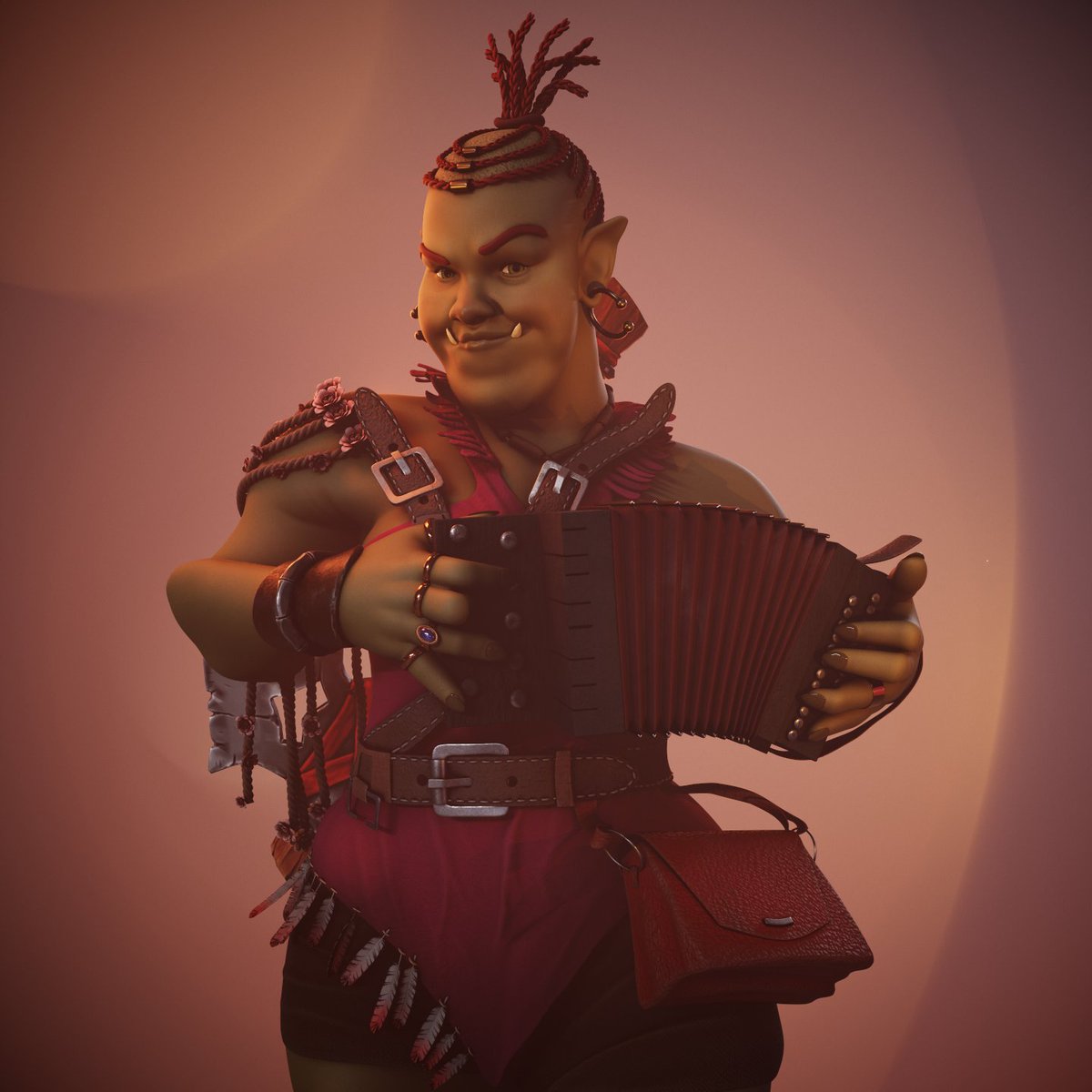 Little Flower Bard #004 

"That's not a claim you often see in this wilderness. Here she is, gentlemen, the incomparable Little Flower!"

opensea.io/assets/ethereu…

#nft #Opensea #NFTCommuinity #3Dart #TheDeadImpTavern