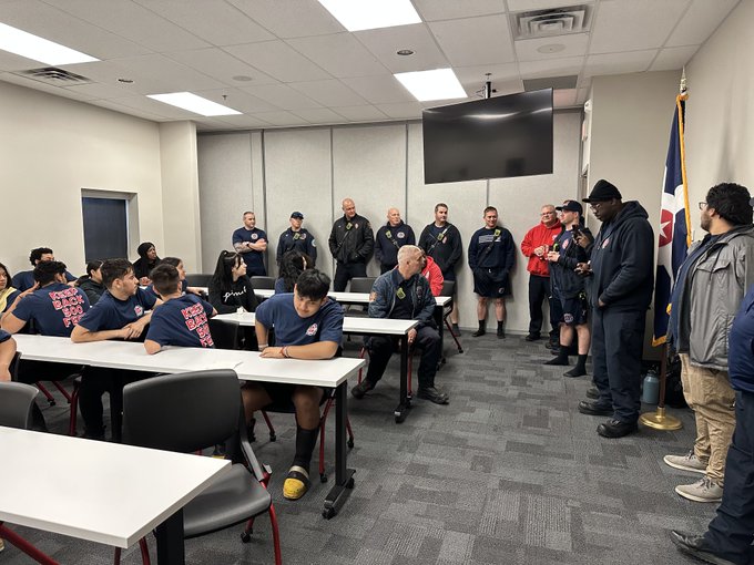Our 🔥 Fire &amp; Rescue 🔥 students had the opportunity of a lifetime.  Students were able to visit the new IFD Training Facility today.  IFD Station #44 .  Thank you to Indianapolis Fire Department for  ensuring that our Titans have access to valuable skills.  #WeAreTitans