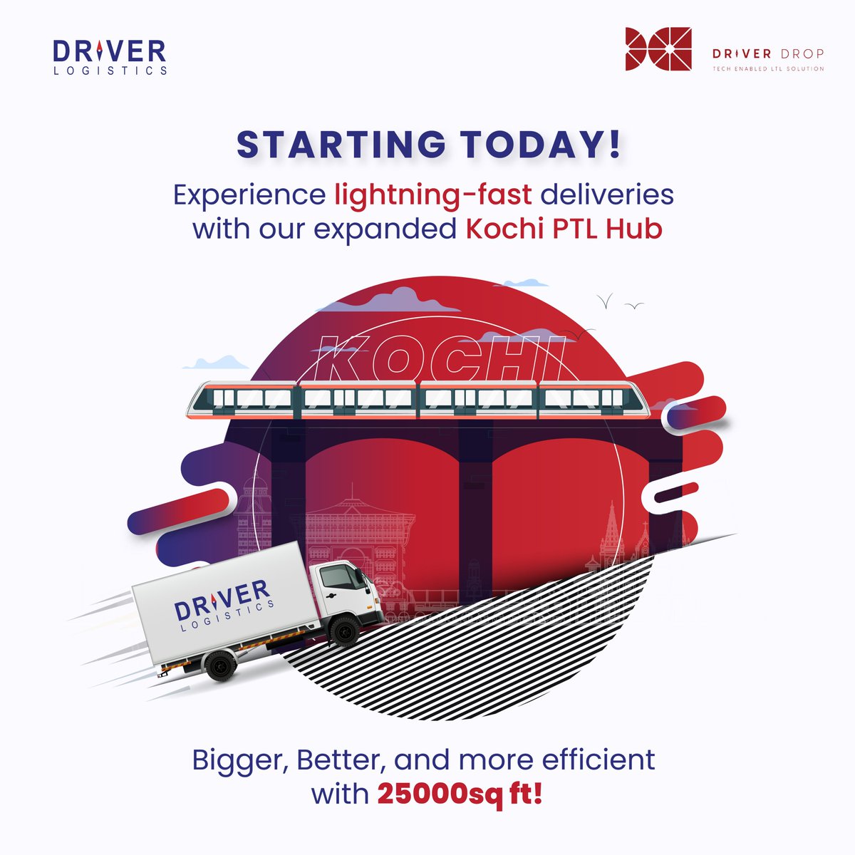 LogisticsDriver's tweet image. We&apos;re thrilled to announce the expansion of our PTL Hub, now spanning an impressive 25,000 sq ft!

 Experience lightning-fast deliveries like never before, as speed meets space in our bigger and better facility.

  #kochi #3pllogistics #ptl #fastdelivery #topnotchservice #3pl